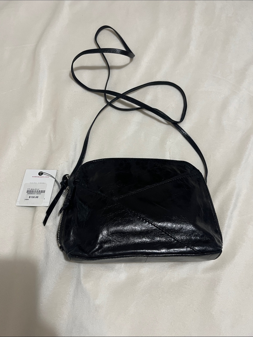 HOBO HOBO Jacie OO Leather Dome Crossbody – Black Crossbody